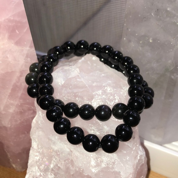 • Stay Positive • Shungite Bracelet - Picture 1 of 7